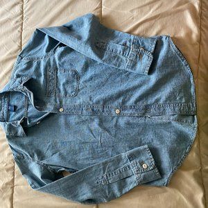 GAP Denim Button Down Shirt